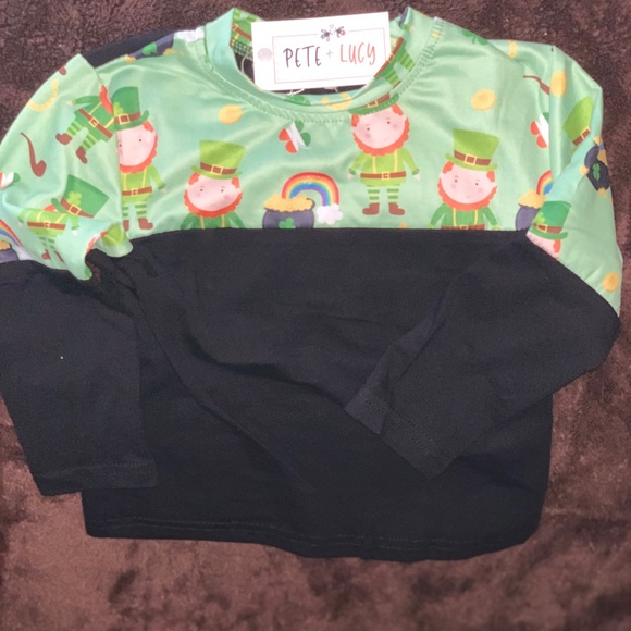 St Patrick’s Day Fun Boys Shirt - Picture 1 of 2